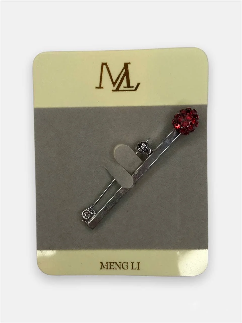 Коричневый брошь на одежду "Fashion Jewerly" / значек на одежду