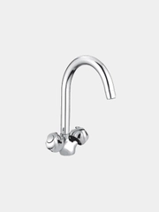 Смеситель для кухонной мойки Ledeme L4326, хром