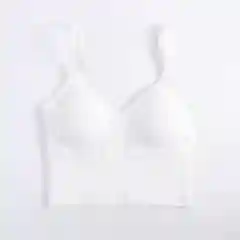 Белый топ женский бесшовный