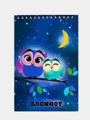 Аметистовый блокнот мужской, А5