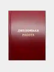 Папка "Дипломная работа" без бумаги