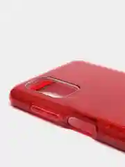 Алый чехол блестящий SAMSUNG M51