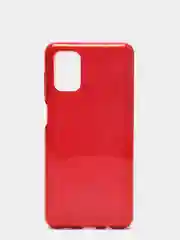 Алый чехол блестящий SAMSUNG M51