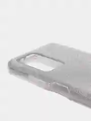 Серебряный чехол блестящий XIAOMI REDMI 10