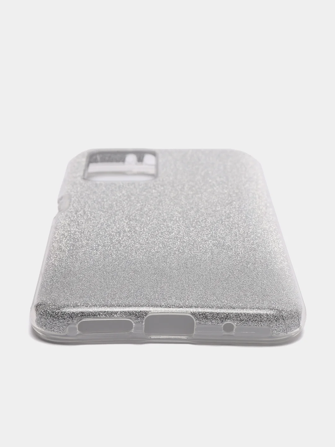 Серебряный чехол блестящий XIAOMI REDMI 10