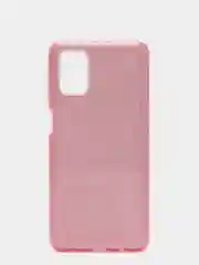 Розовый чехол блестящий SAMSUNG M51