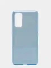 Голубой чехол блестящий Samsung S20 FE
