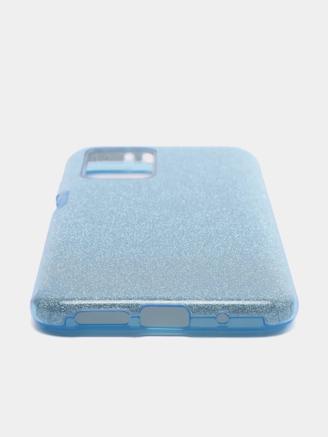 Голубой чехол блестящий XIAOMI REDMI 10