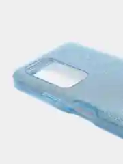 Голубой чехол блестящий XIAOMI REDMI 10