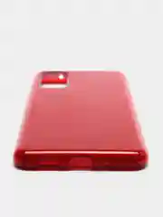 Алый чехол блестящий Samsung S20 FE
