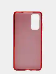 Алый чехол блестящий Samsung S20 FE