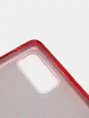 Алый чехол блестящий Samsung S20 FE