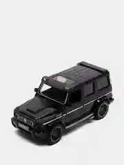 Черный машинка металлическая 1:24 Mercedes-Benz G-class Brabus 19 см, инерционная