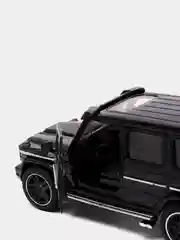 Черный машинка металлическая 1:24 Mercedes-Benz G-class Brabus 19 см, инерционная