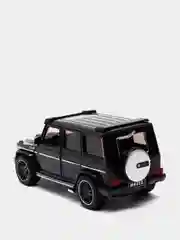 Черный машинка металлическая 1:24 Mercedes-Benz G-class Brabus 19 см, инерционная
