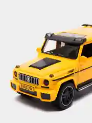 Желтый машинка металлическая 1:24 Mercedes-Benz G-class Brabus 19 см, инерционная