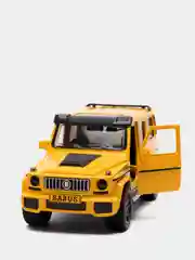 Желтый машинка металлическая 1:24 Mercedes-Benz G-class Brabus 19 см, инерционная