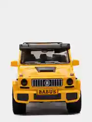 Желтый машинка металлическая 1:24 Mercedes-Benz G-class Brabus 19 см, инерционная