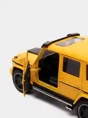 Желтый машинка металлическая 1:24 Mercedes-Benz G-class Brabus 19 см, инерционная