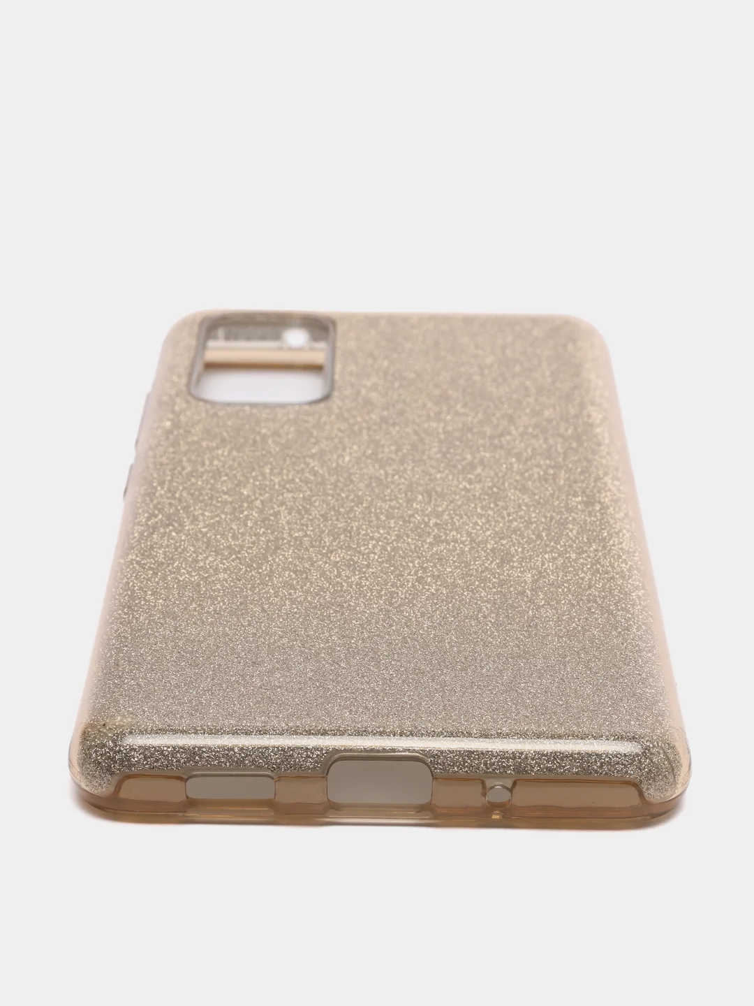 Золотой чехол блестящий Samsung S20 FE
