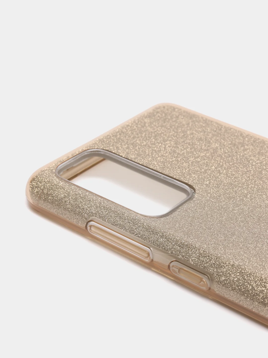 Золотой чехол блестящий Samsung S20 FE