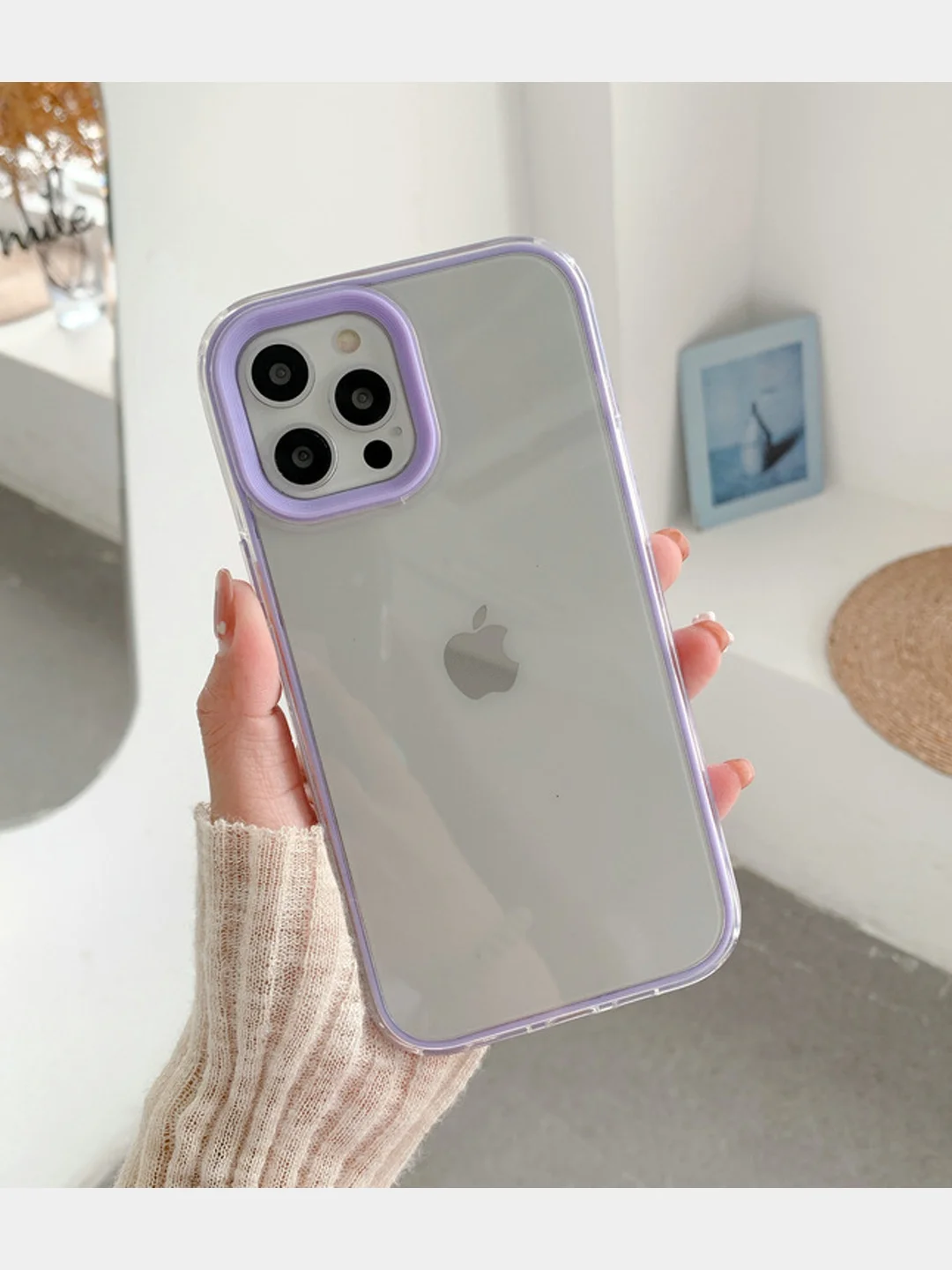 Аметистовый чехол для iPhone 11, iPhone 13, бронекейс