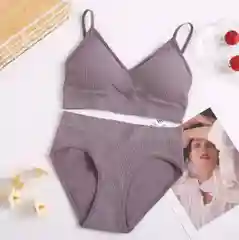 Хром женский комплект белья, топ и трусики