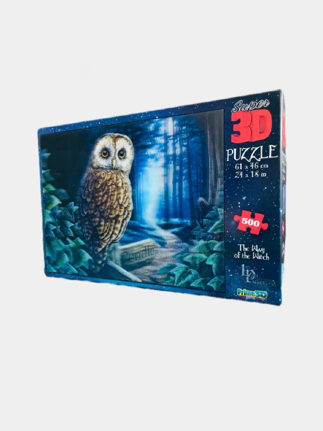 Бирюзовый 3d ПАЗЛЫ/ пазлы для детей/ пазлы 500 элементов