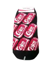 Алый носки женские укороченные Кока кола (Coca Cola)