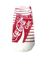 Кремовый носки женские укороченные Кока кола (Coca Cola)