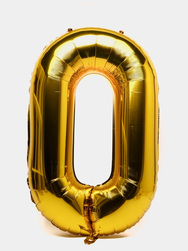 Шар цифра "0"