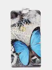 Голубой чехол-книжка XIAOMI Redmi 4A