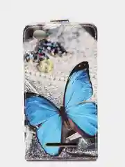 Голубой чехол-книжка XIAOMI Redmi 4A