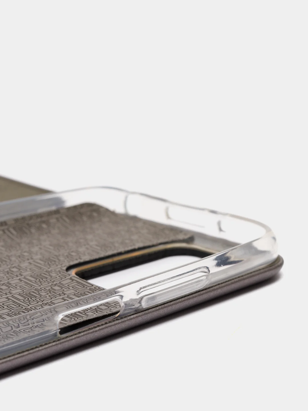 Серый чехол книжка XIAOMI REDMI 10