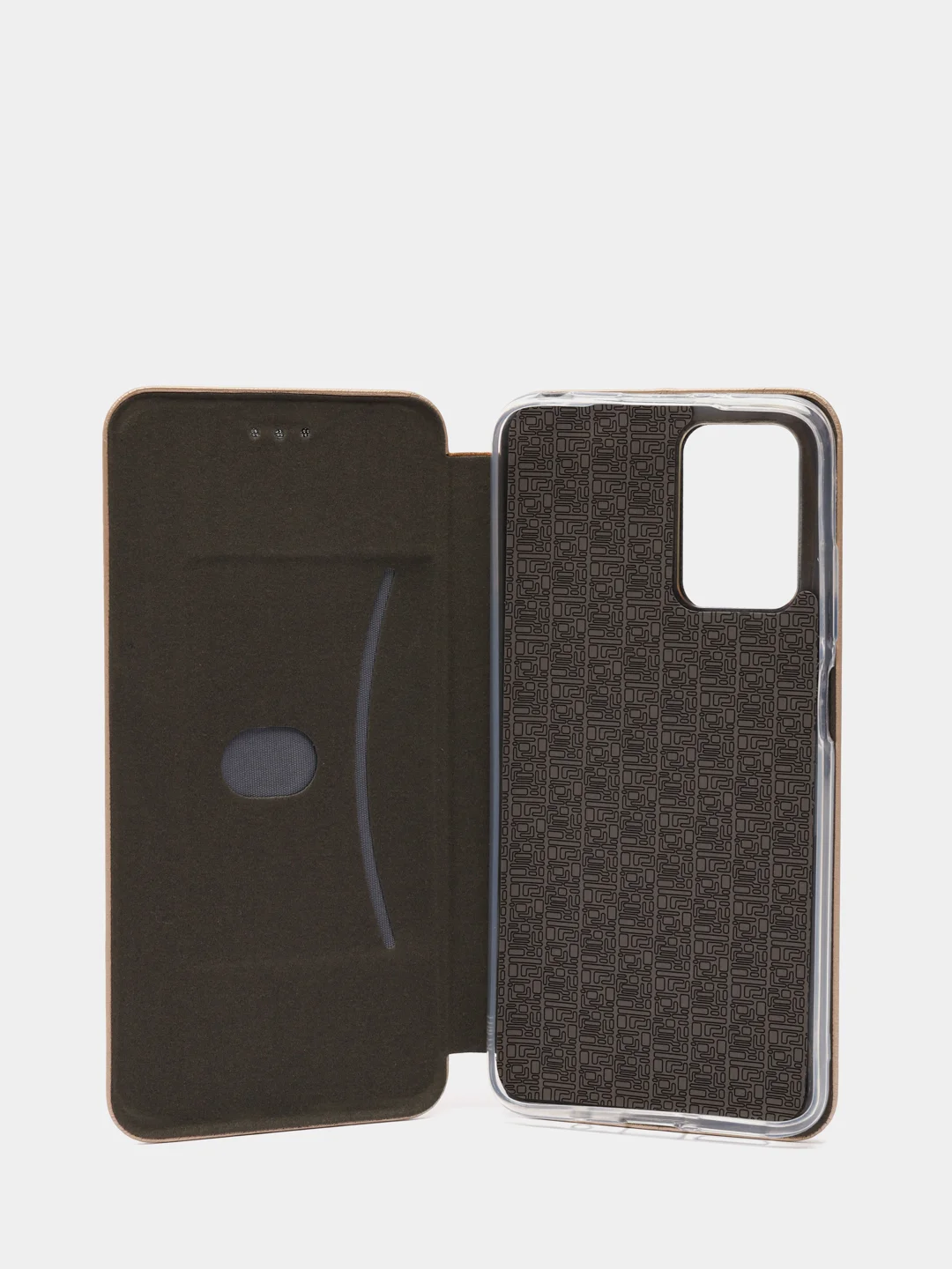 Золотой чехол книжка XIAOMI REDMI 10