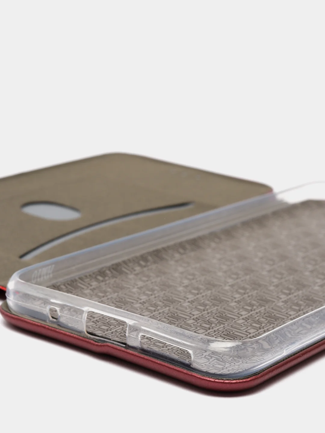 Бордовый чехол книжка XIAOMI REDMI 10