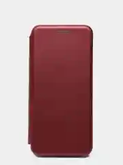 Бордовый чехол книжка XIAOMI REDMI 10
