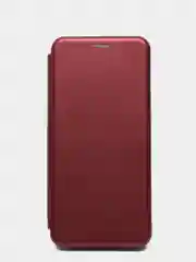 Бордовый чехол-книжка SAMSUNG A71