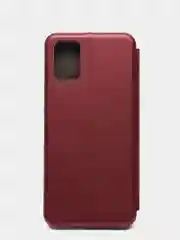 Бордовый чехол-книжка SAMSUNG A71