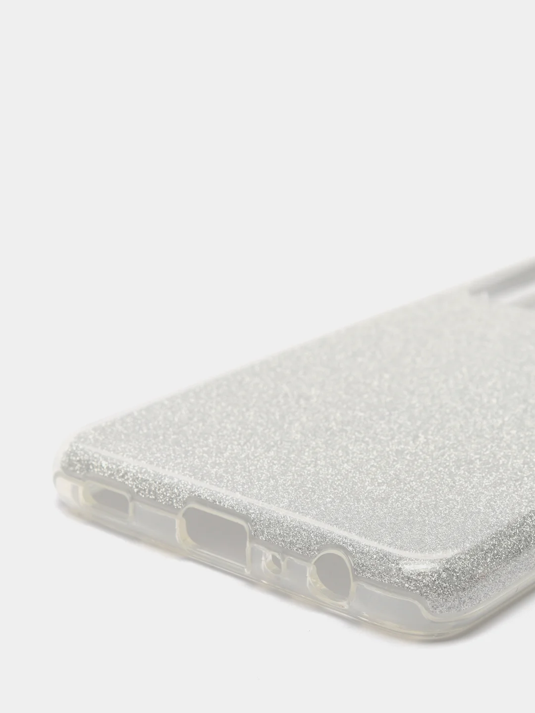 Серебряный чехол блестящий SAMSUNG A52