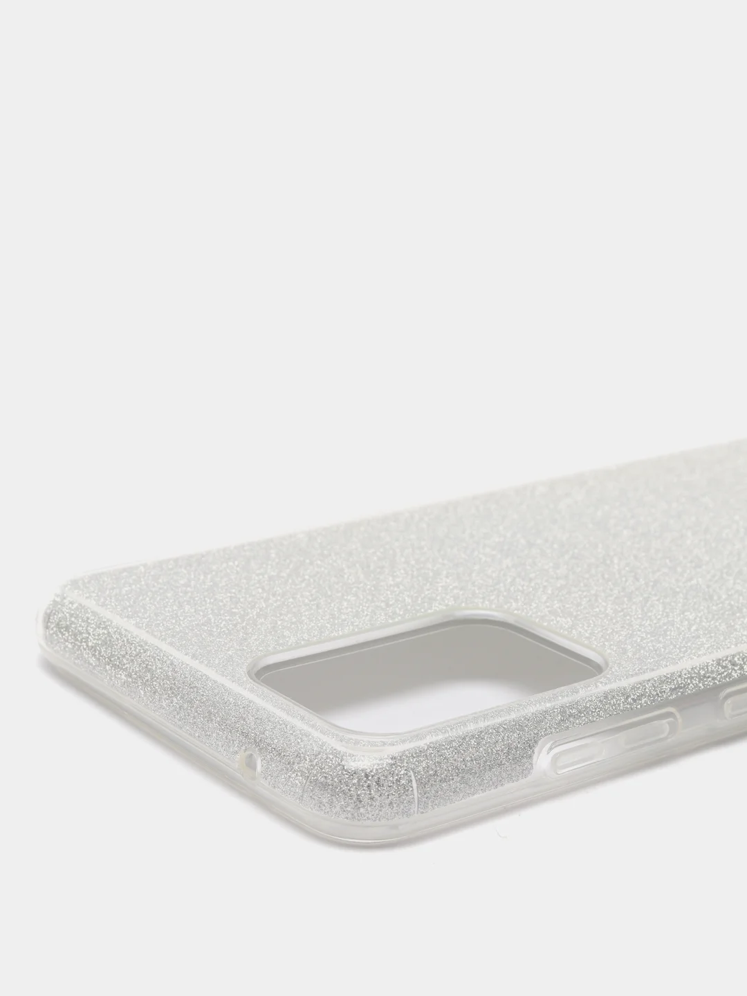 Серебряный чехол блестящий SAMSUNG A52