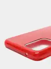 Алый чехол блестящий SAMSUNG A52