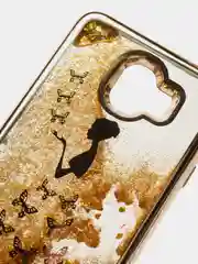 Золотой чехол переливашка SAMSUNG J4 2018
