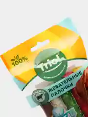 Triol Dental микс жевательные палочки, Говядина для средних и крупных пород собак, 5 шт