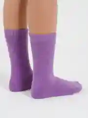 Лавандовый носки из собачьей шерсти, женские