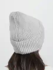 Серый шапка женская с флисом