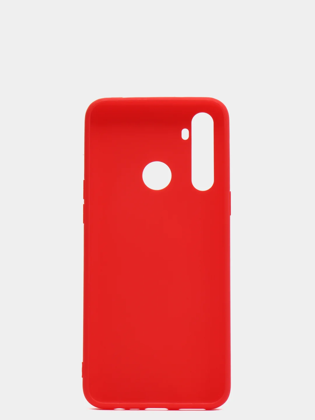 Красный чехол силиконовый для Realme 5 / Realme 6i / Realme C3