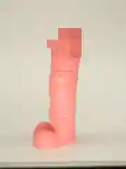 Кораллово-розовый мыло мужской половой орган