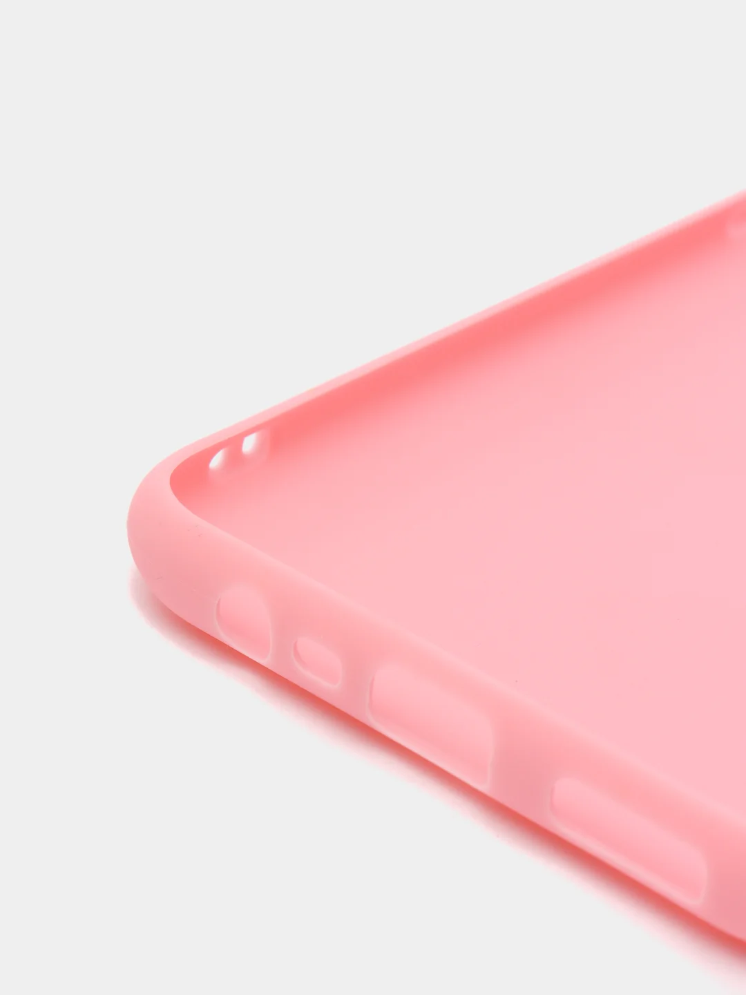 Розовый чехол силиконовый для Realme 5 / Realme 6i / Realme C3