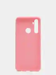 Розовый чехол силиконовый для Realme 5 / Realme 6i / Realme C3